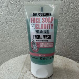 $4 🌙 Soap And Glory Face Soap & Clarity Vitamin C Facial Wash‎ NEW